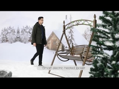 Quần áo mùa đông sưởi ấm Polyester áo khoác trượt tuyết sưởi ấm