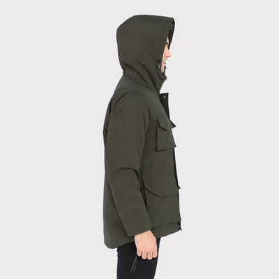 3 Áo mùa đông nóng có thể điều chỉnh nhiệt độ 100% polyester áo khoác trượt tuyết nóng