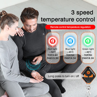 Phụ nữ mùa đông cao cấp Long ấm áp điện Tops quần quần áo bộ quần áo sưởi ấm lông mông sưởi ấm bộ đồ nhiệt đồ lót