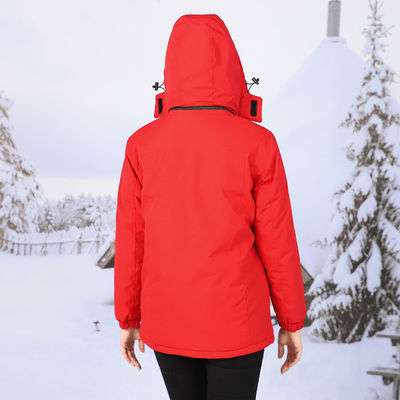 Tùy chỉnh Softshell quần áo mùa đông sưởi ấm pin điện áo khoác săn bắn sưởi ấm với pin 7,4V