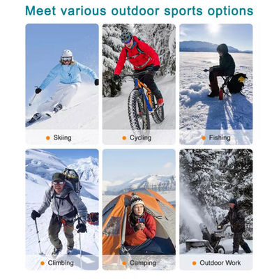 Tùy chỉnh Softshell quần áo mùa đông sưởi ấm pin điện áo khoác săn bắn sưởi ấm với pin 7,4V