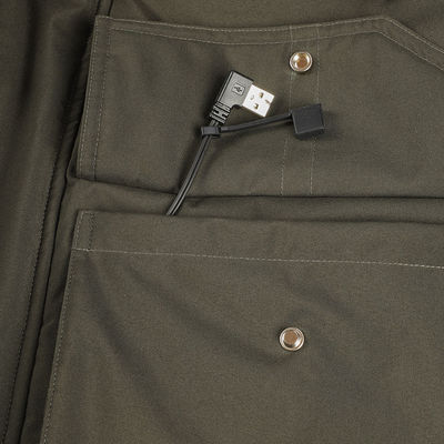 áo khoác sưởi ấm nam giới quần áo sưởi ấm tùy chỉnh điện Softshell chống nước mùa đông quần áo làm việc