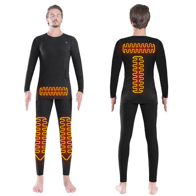 Giữ ấm bộ pyjama Set mùa đông sưởi ấm bộ đồ lót nhiệt bộ sưởi ấm quần áo dài