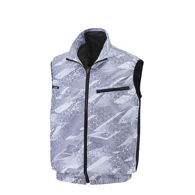 Quạt làm mát trên không Vest làm mát Vest lạnh 4XL cho thời tiết nóng