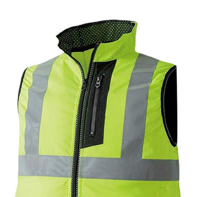 Quạt phản quang huỳnh quang Vest làm mát Quạt đôi Áo sơ mi Hi Vis