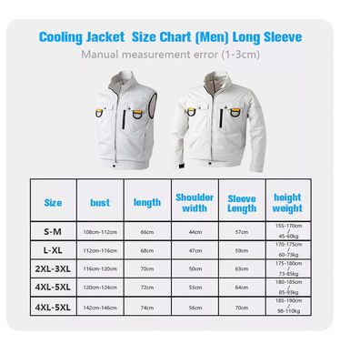 S ~ 4XL Áo khoác điều hòa không khí Ac Áo khoác ngoài Mặc tùy chỉnh