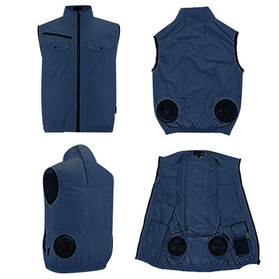 Vest điều hòa không khí cá nhân màu xanh Navy 5V 10050mAh Ac Vest dành cho đi bộ đường dài