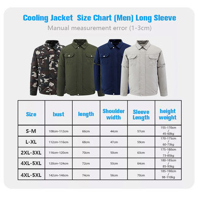 Áo khoác xe máy OEM Polyester Ac 5 Volt Áo khoác xe đạp có điều hòa