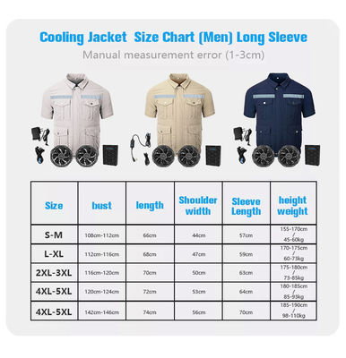 Áo Sơ Mi Cotton Polyester Có Điều Hòa M L XL XXL XXXL Size Xám Nhạt