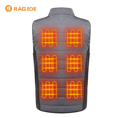 Tay áo chần bông Áo gilet có đệm sưởi Chạy bằng pin Áo vest có sưởi Xe máy