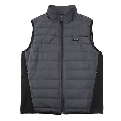 Áo sưởi ấm ngoài trời OEM Worsted Vest chạy bằng pin