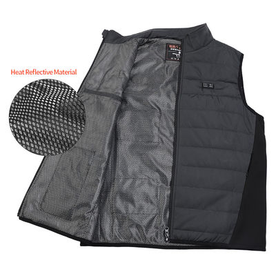 Tay áo chần bông Áo gilet có đệm sưởi Chạy bằng pin Áo vest có sưởi Xe máy