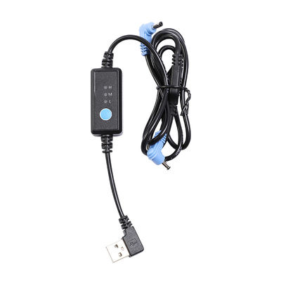 Áo khoác điều hòa không khí không chổi than Quạt làm mát Bộ nguồn USB 5V