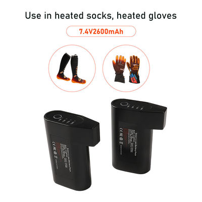 Pin Mitten được làm nóng Bộ pin 18650 Lithium Ion Heated Vest