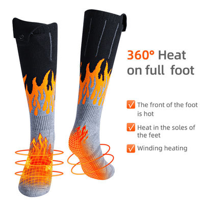 Tất sưởi ấm bằng điện mùa đông có thể giặt bằng pin sạc