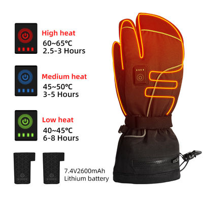 Trượt Băng Mùa Đông 7.2V Hoạt Động Bằng Pin Làm Nóng Găng Tay Điện Nhiệt Làm Nóng Găng Tay Trượt Tuyết Cho Nam Nữ