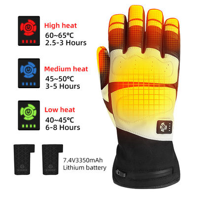 Anti Skid Silicone găng tay sưởi ấm cho đi xe đạp Điện sưởi ấm Motorcycle găng tay cho nam giới Phụ nữ